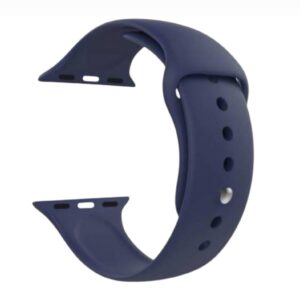 Sillicone smart watch strap, multicolor (1 piece)