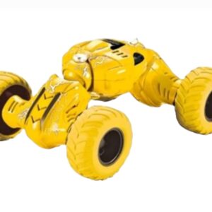 Toy double sided pull stunt action car, multicolour (1 piece)