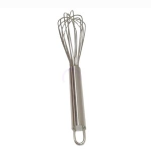 Stainless steel hand blender, cake batter mixer, egg beater (1 piece)