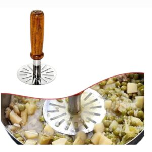 Stainless steel vegetables masher (1 piece)