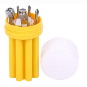 Screw driver 8pc set tool kit (set of 1)